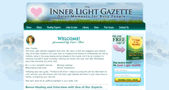 Desktop Screenshot of innerlightgazette.com